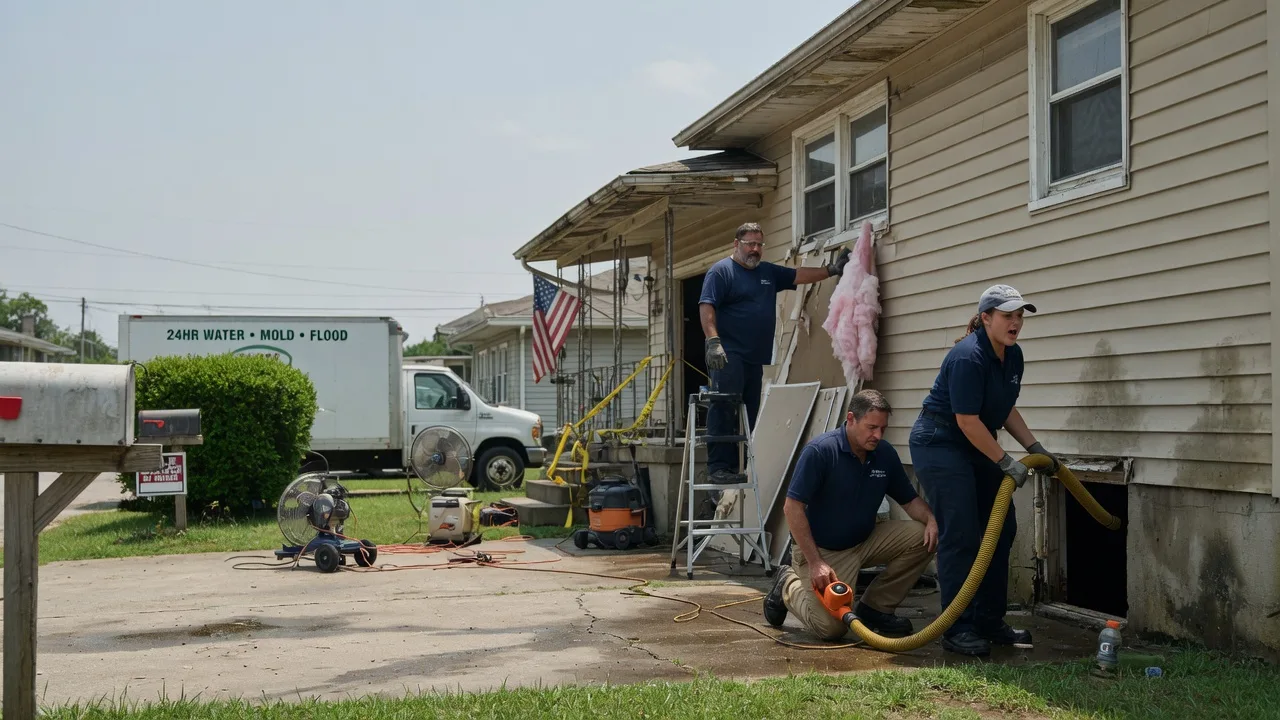 Water Damage Repair in Fort Polk, LA near me